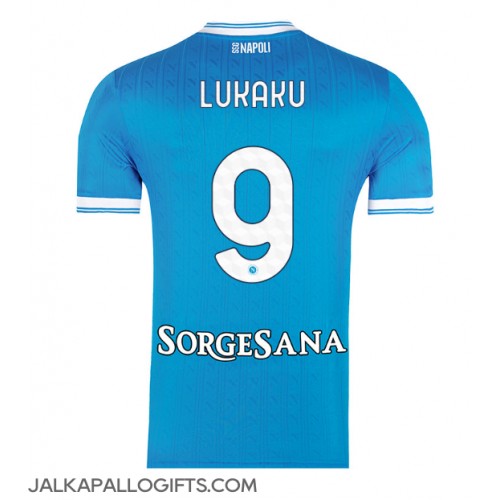 SSC Napoli Romelu Lukaku #9 Kotipaita 2025-26 Lyhythihainen